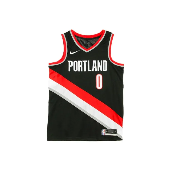 Nike X NBA Basketball Jerseys Men Black-0