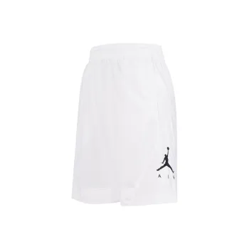 Jordan Men's Rise Striped Triangle Logo Pants White