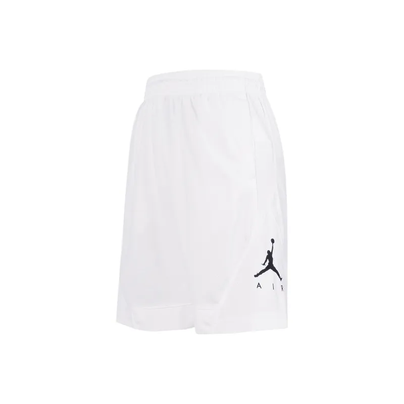Jordan Men's Rise Striped Triangle Logo Pants White-0