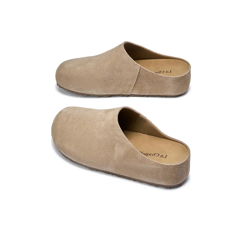 La Chapelle Odor Resistant Abrasion Resistant Slip Resistant Antibacterial Closed Toe Slippers Women's Sand-2