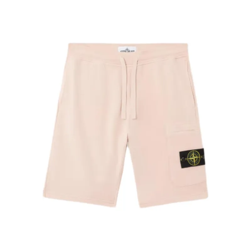 STONE ISLAND Logo Badge Bermuda Shorts-0