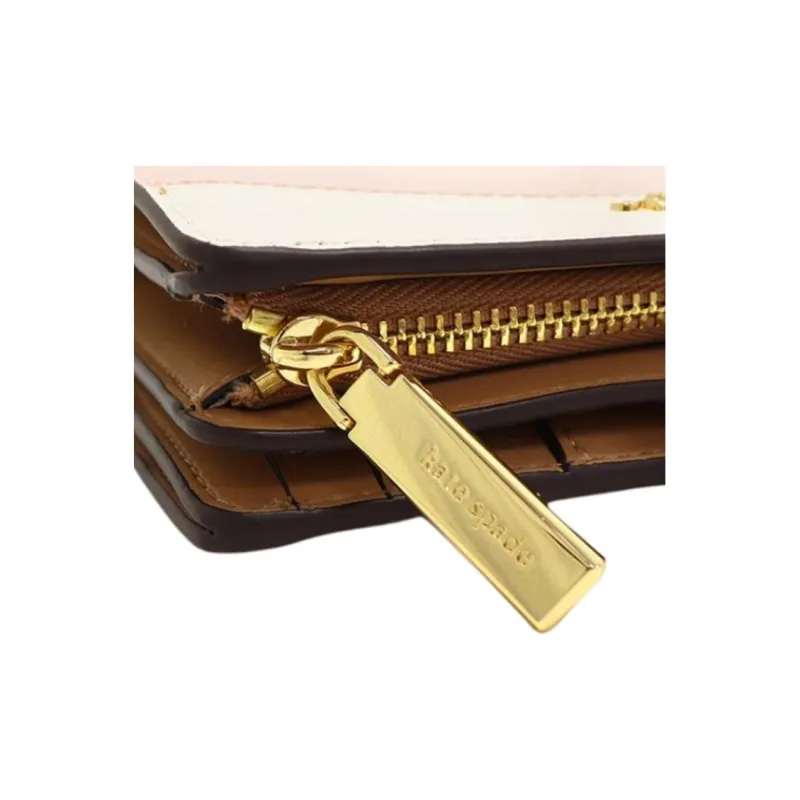Kate Spade Leather Wallet Medium Size Women's Rose Smoke-8