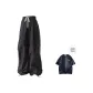 Black Pants (with Navy Blue Short-Sleeved Shirt)