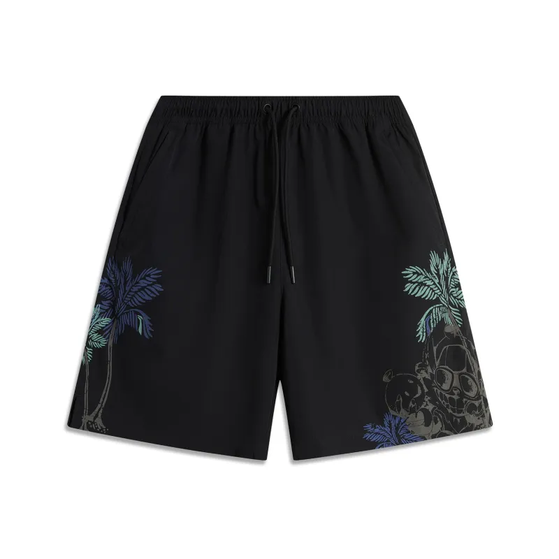 LiNing x LOL Sports Life Collection Casual Shorts Men's Black-0