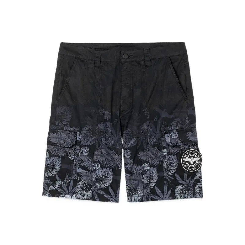 Boy London Casual Shorts Men Black-0