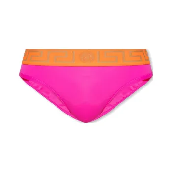 VERSACE Swimming Shorts Men Rose Red