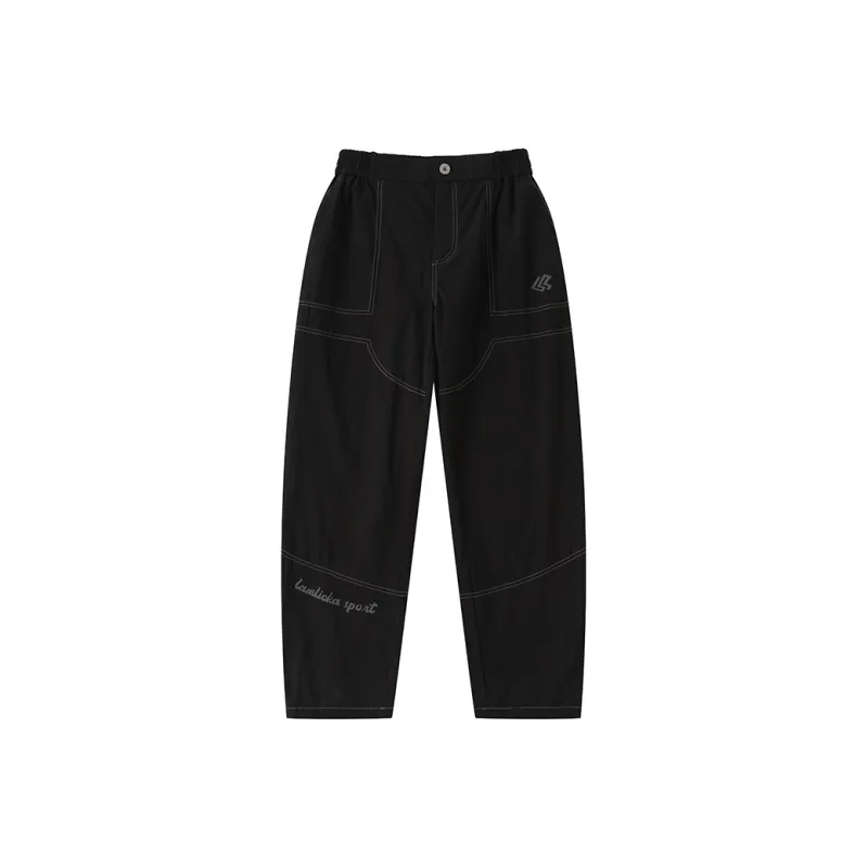 LAMLICKA Casual Pants Unisex Black-0