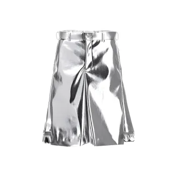 CDG Casual Shorts Men Silver
