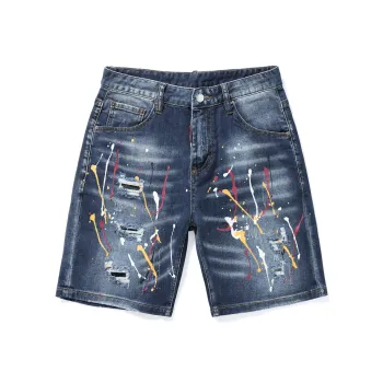 SANTASTIC Denim Shorts Men's Blue