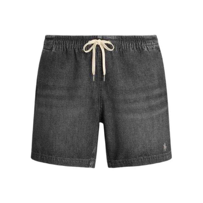 Polo Ralph Lauren 5.5-Inch Polo Prepster Denim Short Denim Shorts Men's Dark Blue-0