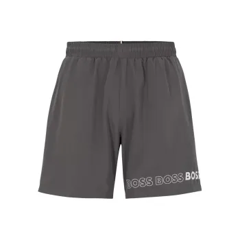HUGO BOSS Casual Shorts Men Gray