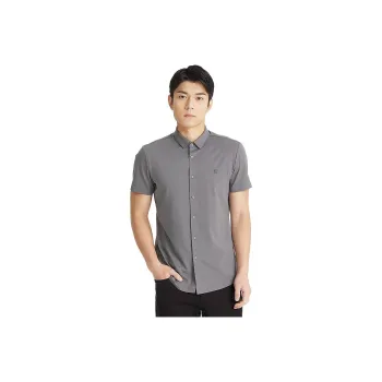 LESS IS MORE Shirt Men's Night Forest Green
