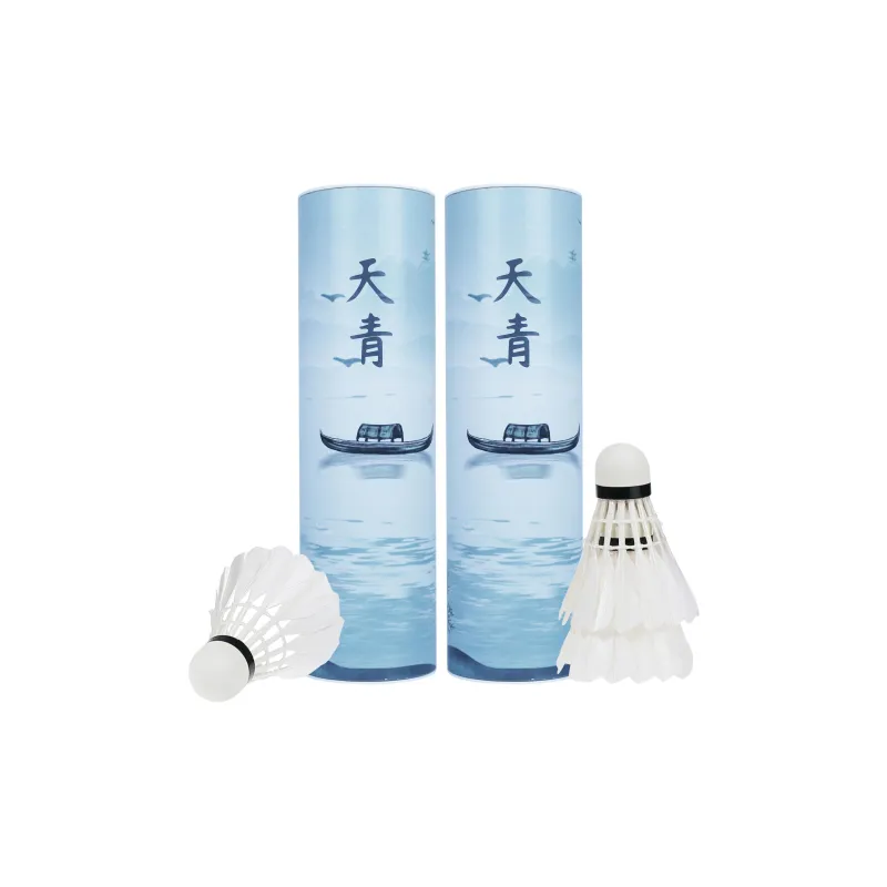 KUMPOO Azure 6 Pack 12 Pack Goose Feather Shuttlecocks-4