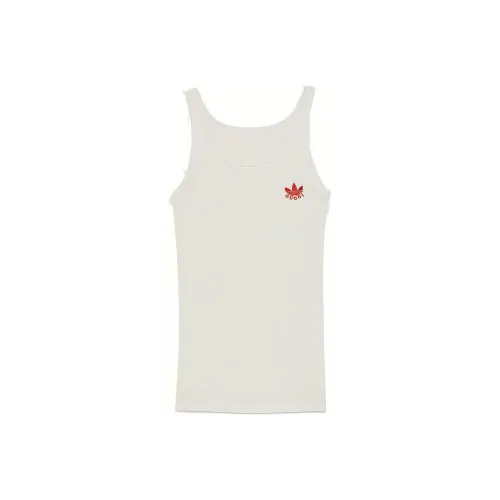 GUCCI X Adidas Cotton Tank Top White