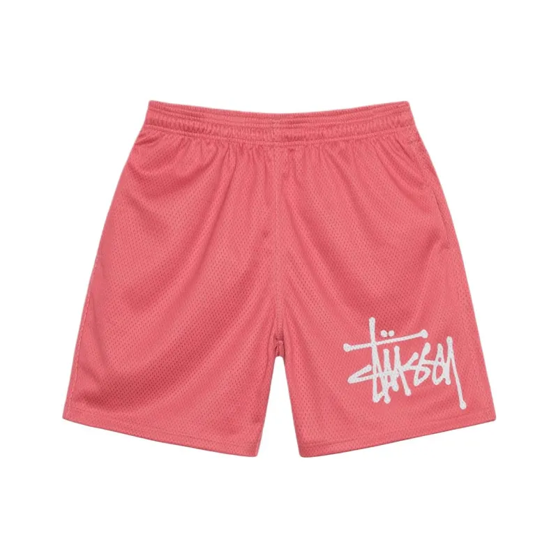 Stussy Big Basic Mesh Short-19