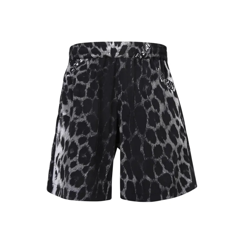 Aries Casual Shorts Men Black-0