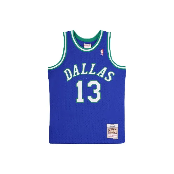 Mitchell & Ness Basketball Jersey Unisex Royal Blue-0