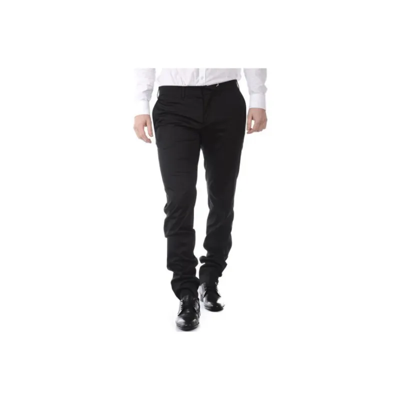 DANIELE ALESSANDRINI Casual Pants Men's Black-0