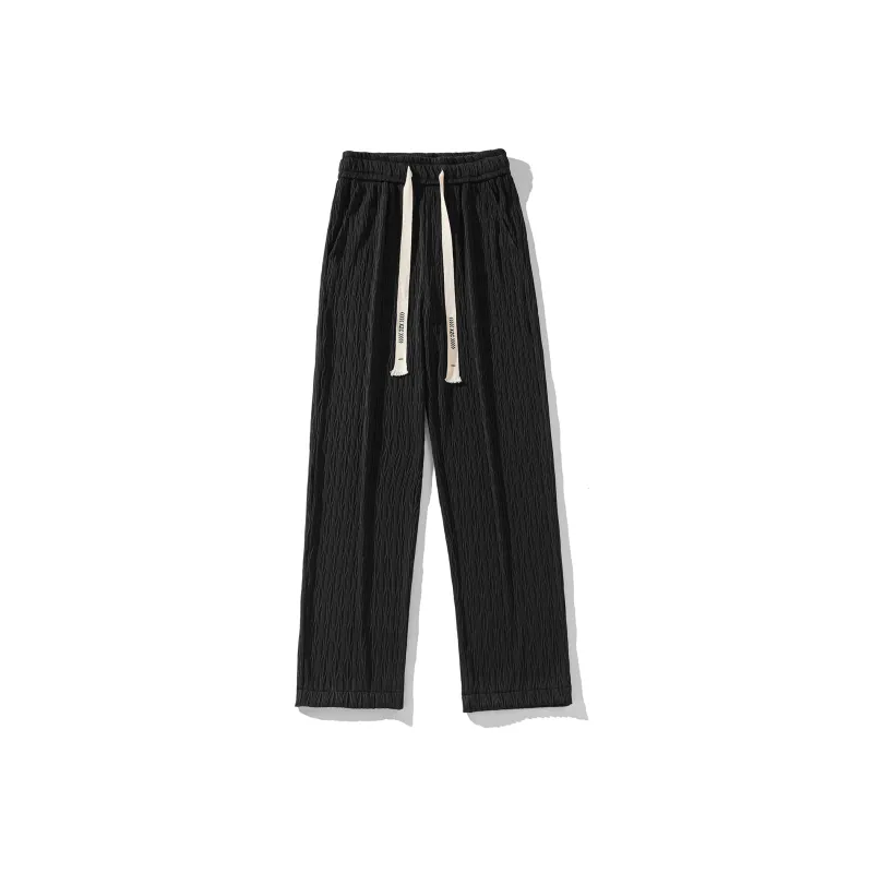 KETE ADER Casual Pants Unisex Angora Red-0