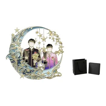 FEIERDUN Table Tennis Souvenirs Badges Unisex