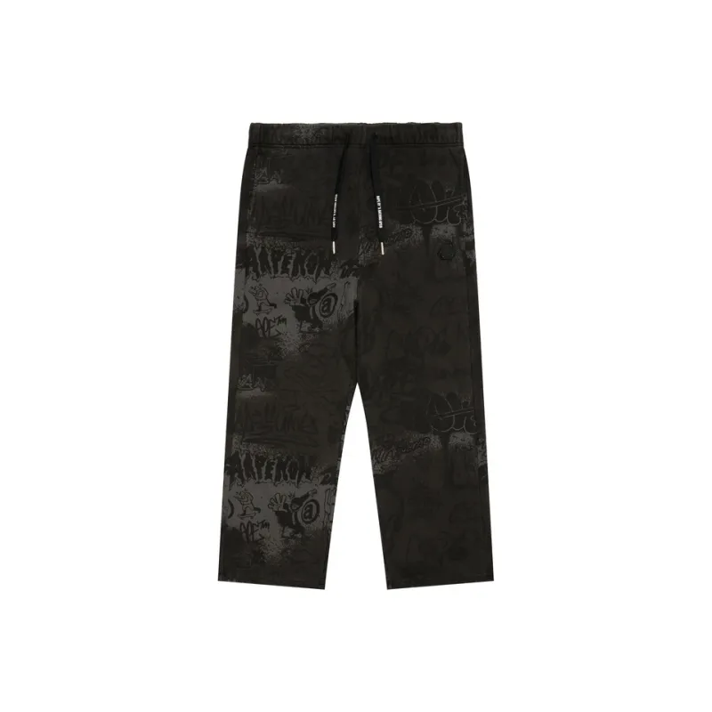 Aape Graffiti print Track Pants-0