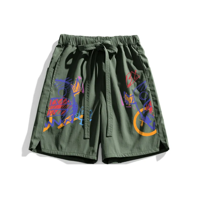 B.X Casual Shorts Unisex-10