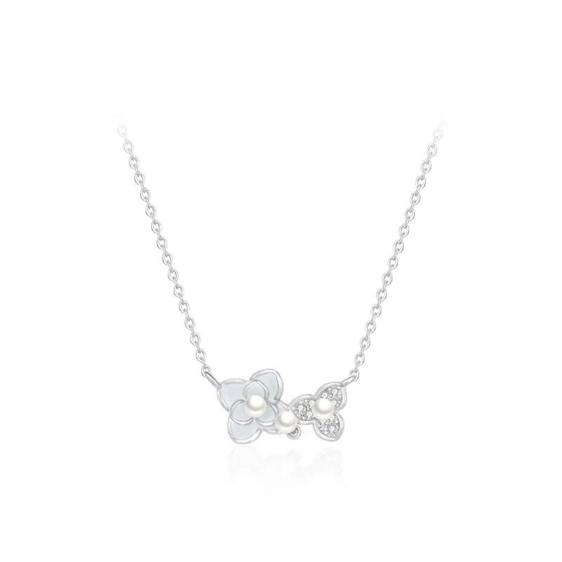 Love Link S999 Fine Silver Necklaces Women's-0