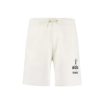 HUGO BOSS x PEANUTS Casual Shorts Unisex Ecru