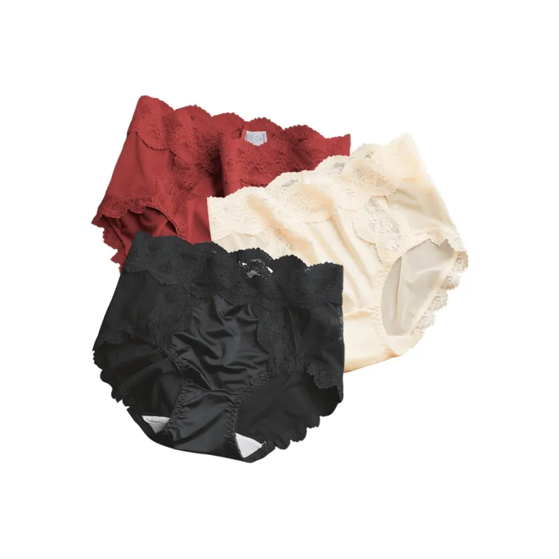 XIA.WA.ZHI.XIU Underpants Women's Shopping Bag 3 Pack-75