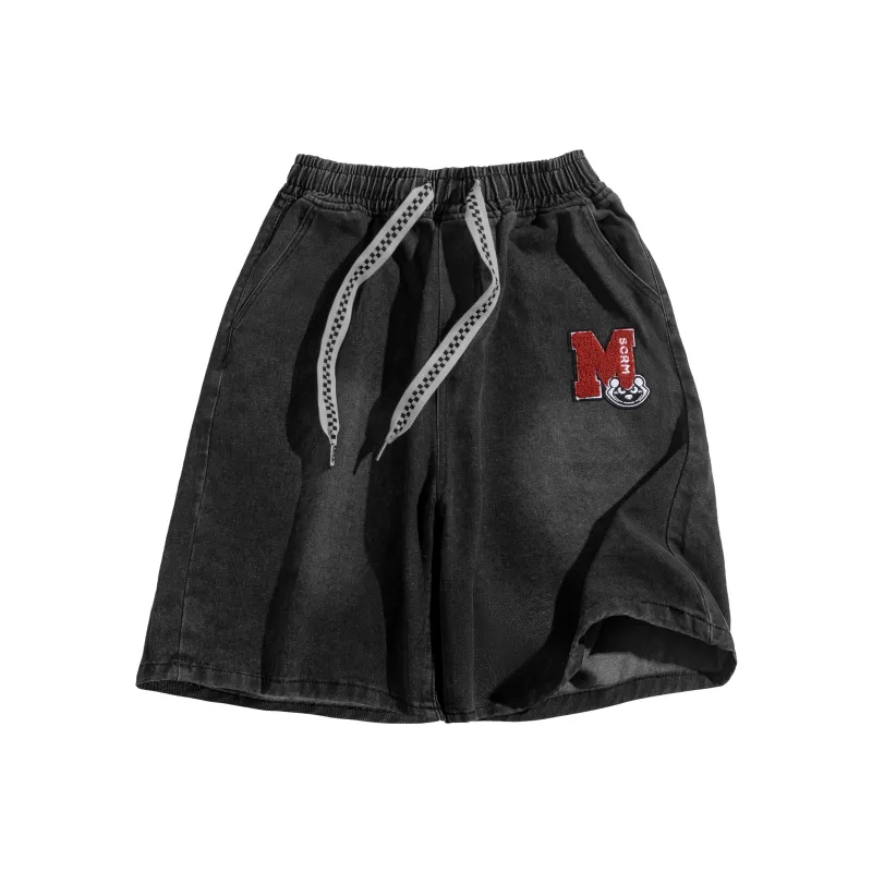 SCRM Denim Shorts Unisex-0
