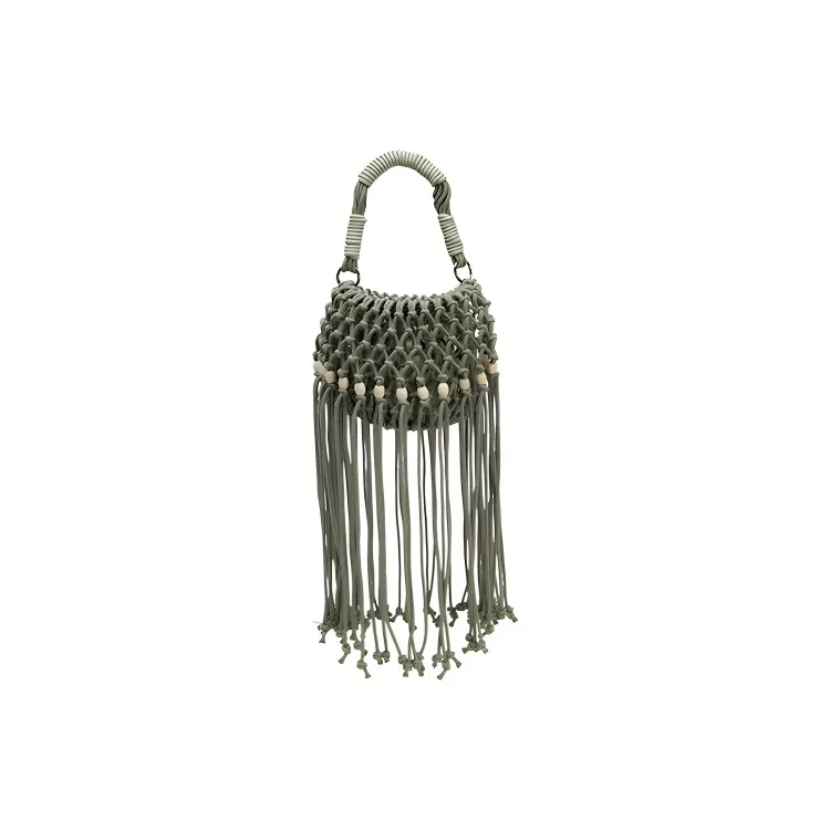 URBAN REVIVO Polyester Handbag Trumpets Women's Medium Green-2