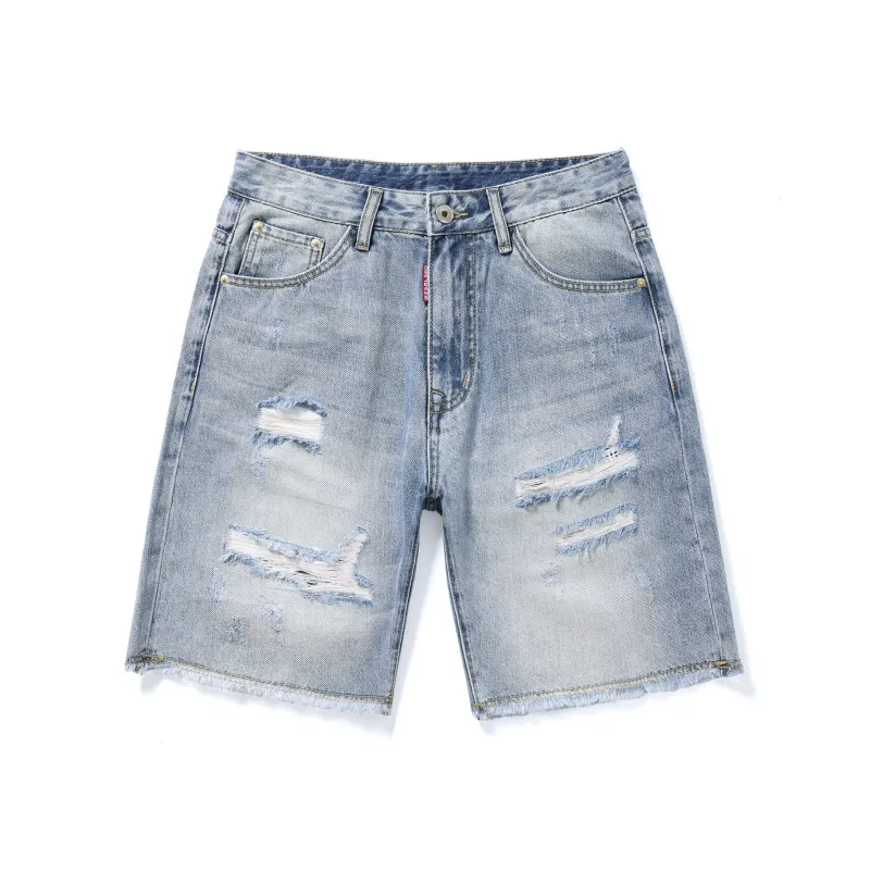 SANTASTIC Denim Shorts Men's Blue-0