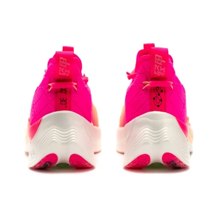 ONEMIX Light Nails Running Shoes Unisex Peach Pink Orange-3