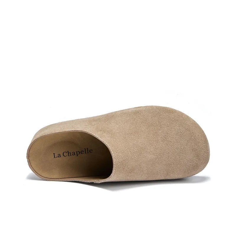 La Chapelle Odor Resistant Abrasion Resistant Slip Resistant Antibacterial Closed Toe Slippers Women's Sand-4