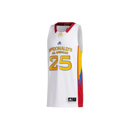 Adidas Basketball Jerseys Men White