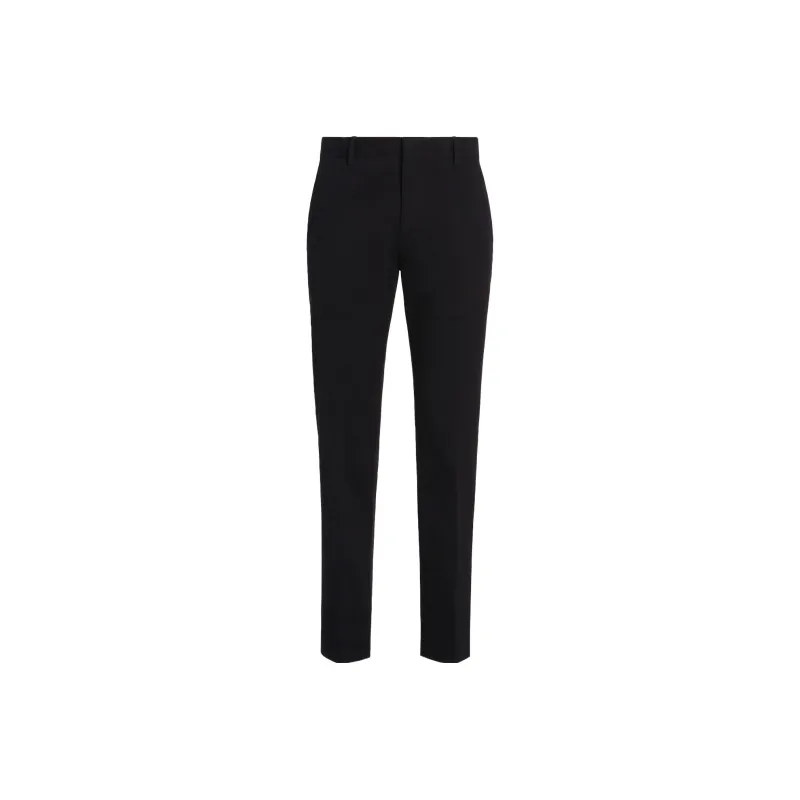 Ermenegildo Zegna Mid Rise Cropped Chinos-0