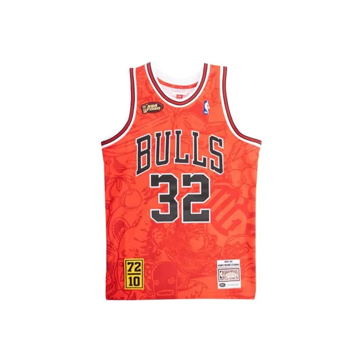 Hebru Brantley X Mitchell & Ness Chicago Bulls Jersey-0