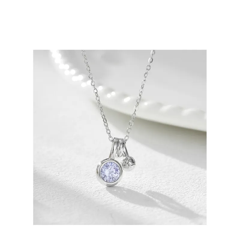 OGDAID S925 Silver Necklaces Women's-5