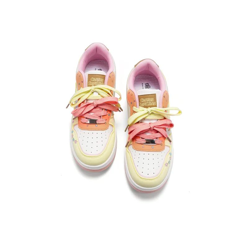 Crayon Shinchan Anti Slip Wear Resistant Low Top Skateboard Shoes Unisex-12