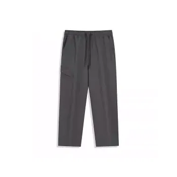 XTEP Basketball Collection Sports Lifestyle Collection Casual Pants Men's Ox Horn Gray