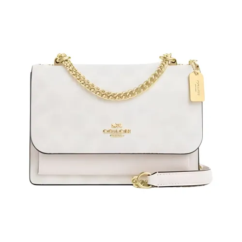 COACH Klare Artificial Leather Shoulder Bag Mini Women's White