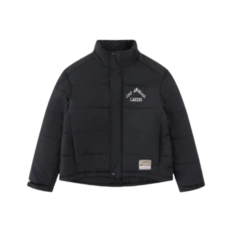 NBA x Mitchell & Ness Puffer Jacket Unisex Black-0