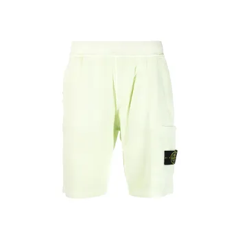 STONE ISLAND Casual Shorts Men's Light Green