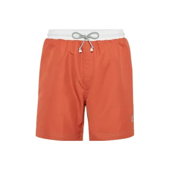 Brunello Cucinelli Elasticated Drawstring Swim Shorts