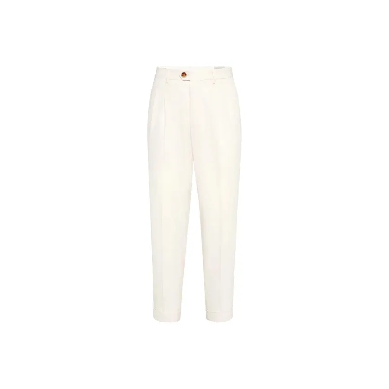 Brunello Cucinelli Pleated Trousers-0
