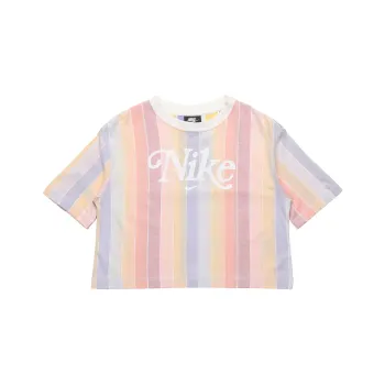 Nike T Shirt Women's Stripes Multicolor