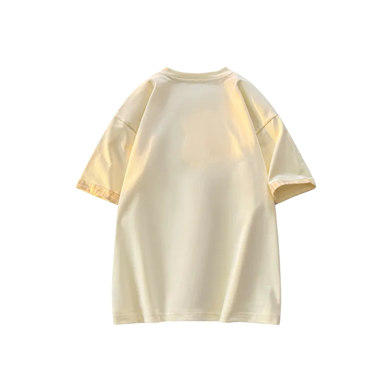 Warrior T Shirt Unisex Light Yellow-2