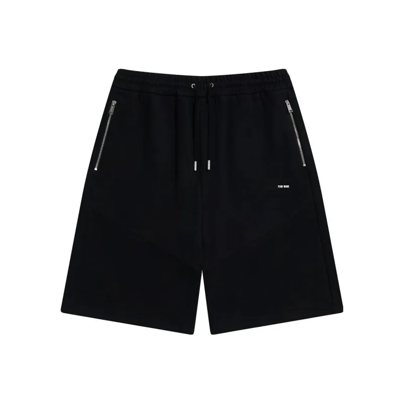 TEAM WANG Elasticated Track Shorts-0