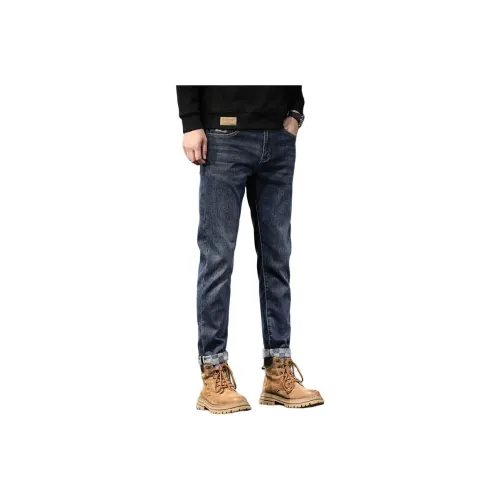 Tonlion Jeans Men Blue