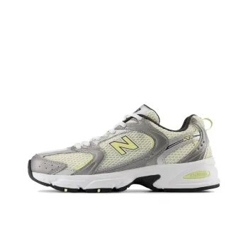 New Balance NB 530 Anti Slip Wear Resistant Low Top Running Shoes Women's White Silver